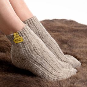 kurze Wollsocken für Frauen