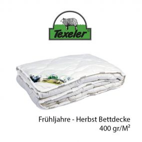 Texeler Multikeus-Schafwollbettdecke