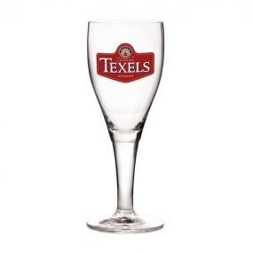 Texels bierglas bokaal op voet. Speciaal bier van Texel